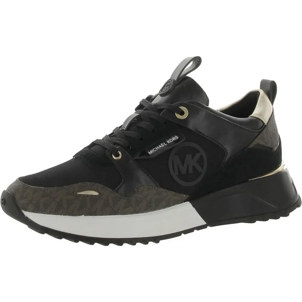MICHAEL Michael Kors Womens Black Running & Training Shoes Sneakers NWT